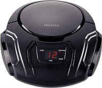 used - PROSCAN Elite Portable CD Boombox with AM/F