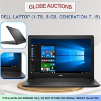 DELL LAPTOP (1-TB, 8-GB, GENERATION-7, i5) TESTED
