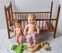 Project Doll Bed, Horsman Doll & Doll Parts
