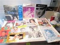 COLLECTION OF ELVIS MEMORABILA+ MICHAEL JACKSON