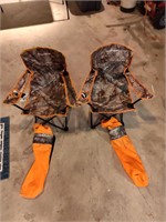 2 Field & Stream Kids Camping Chairs w/ Bags