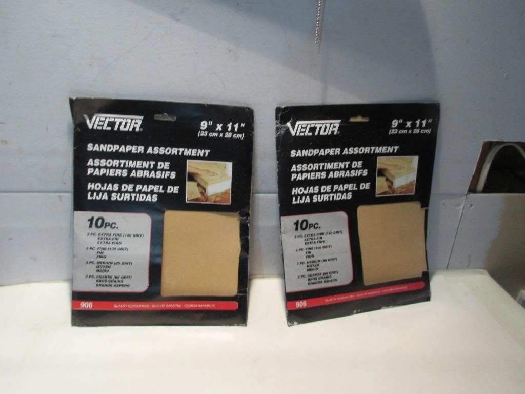 VECTOR SANDPAPER ASSORTMENT