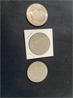 3 Eisenhouser Dollars