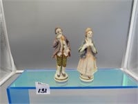 2 Figurines, Occupied Japan