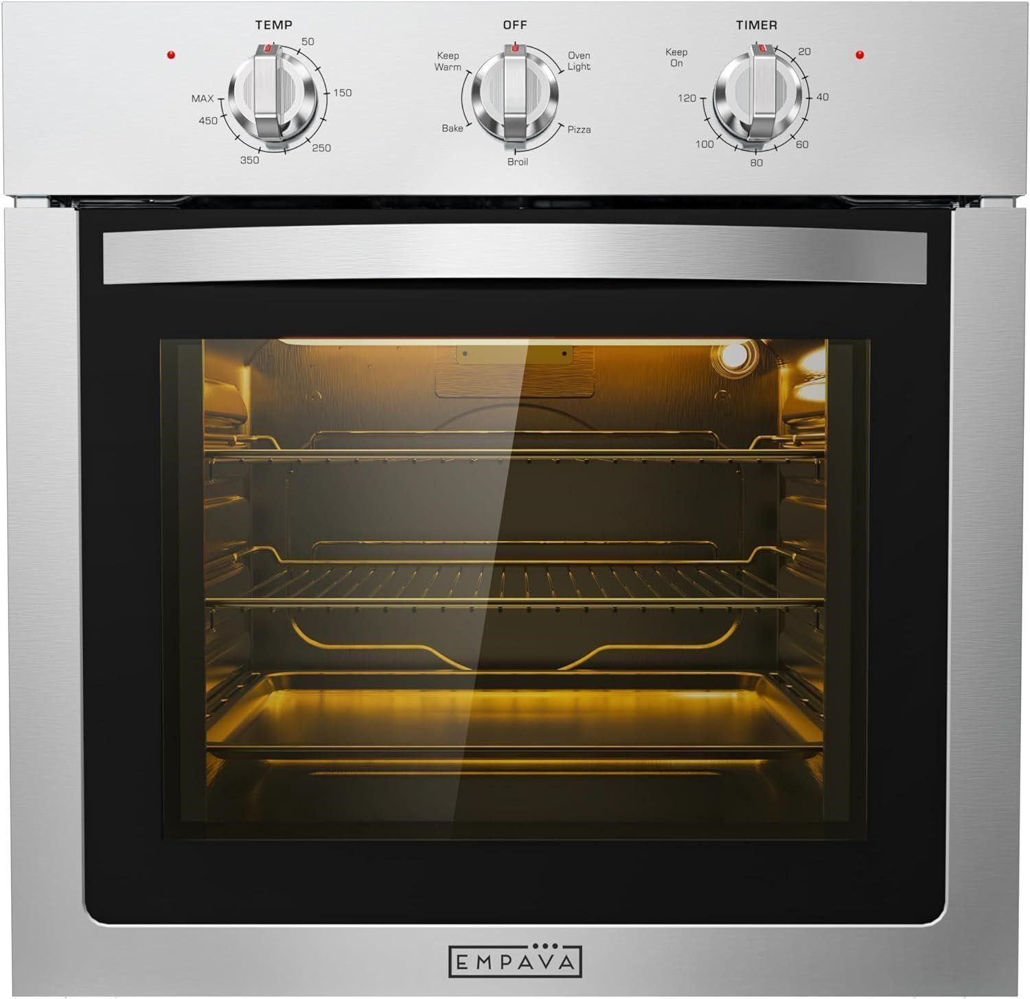 Empava 24 in. 2.5 cu. ft Electric Wall Oven