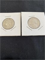 2 1960 Washington Quarters