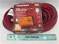 NEW Husky 100ft Indoor/Outdoor Extension Cord