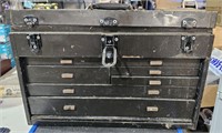 Metal Tool Box w/ Misc Hand Tools