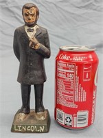 Vintage Cast iron of President Lincoln  doorstop/