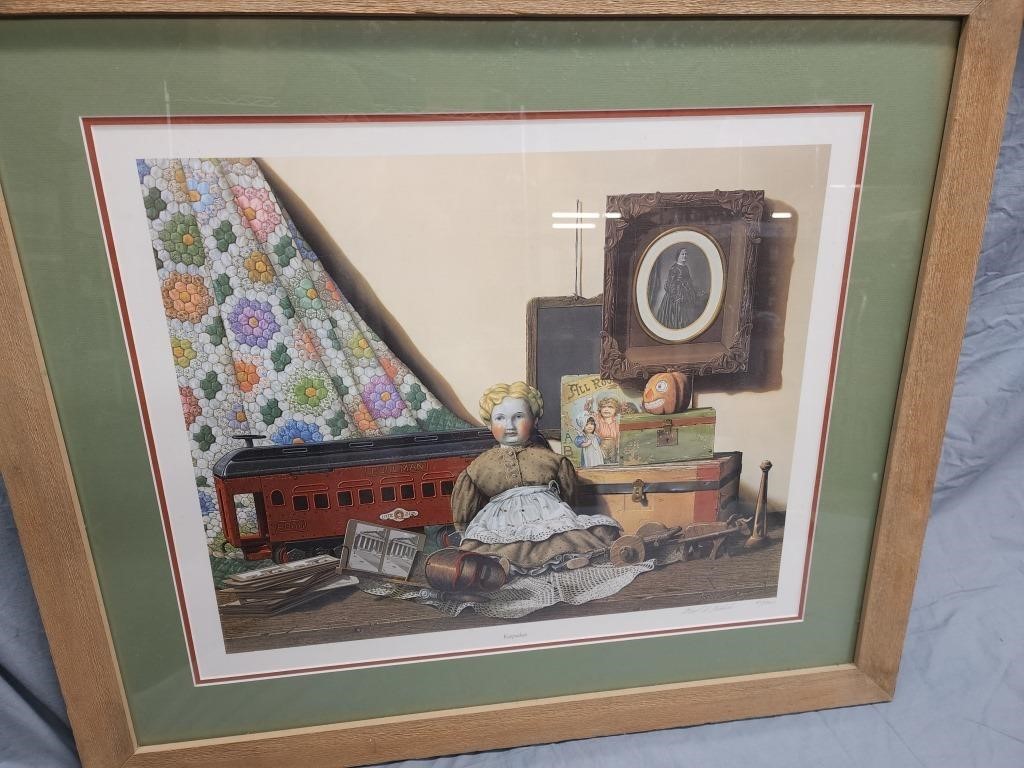Ward Nichols Framed and signed and numbered