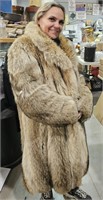 Full Length Fur Coat Made for Saks Fifth Avenue