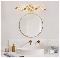 Dimmable Gold Bathroom Light Fixtures. New!