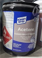 5 gallon Klean-Strip acetone  No Shipping Local