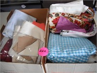 (2) Boxes Quilting Pieces