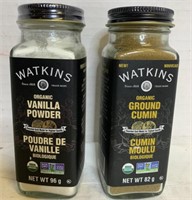Watkins  vanilla Powder and Ground Cumin