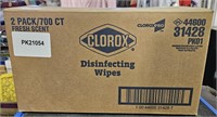 1 case Clorox disinfecting wipes