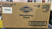 1 case Clorox disinfecting wipes