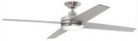 Mercer 52 in.LED Indoor Brushed Nickel Ceiling Fan