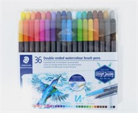 GUC Staedtler Double-Ended Watercolour Brush Pens