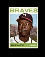 1964 Topps #300 Hank Aaron EX to EX-MT+