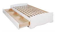 Retail$400 Twin Mate’s Platform Storage bed