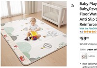 Baby Play Mat,79x59inch Play Mat for Baby