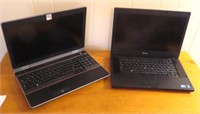 WE SHIP: Untested, As Found. (2) Dell Lap Top