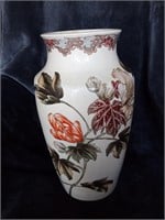Nippon Hand Painted Moriage 12" Beautiful Vase