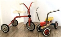 Vintage Play Skool Bike & Italian Tricycle