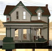 Wood Doll House