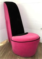 Upholstered High Heel  Chair