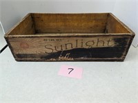 Sunlight Wood Crate