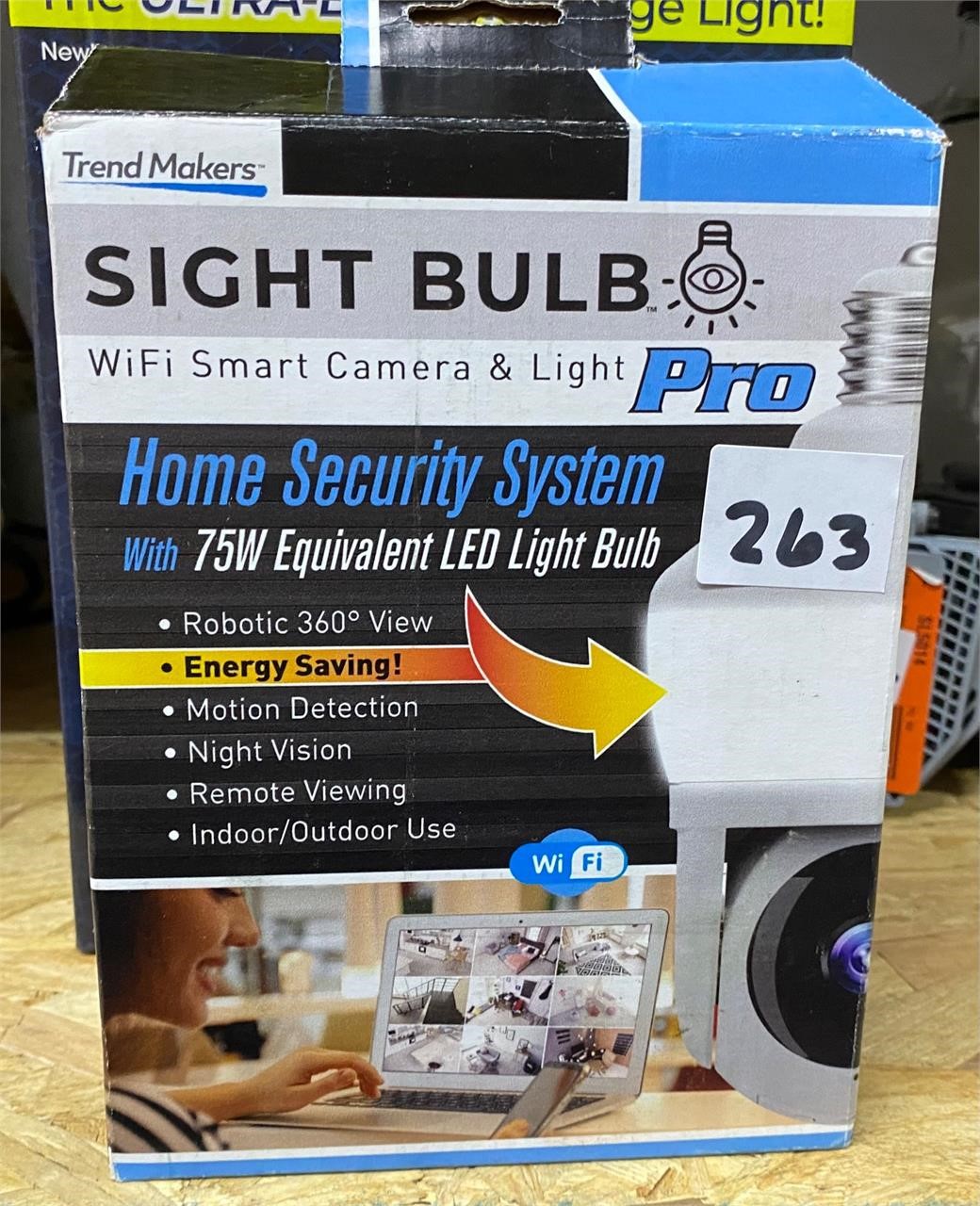 Sight Bulb WiFi Smart Camera & Light, LED Bulb