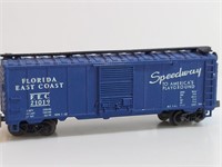 Florida East Coast Speedway N Scale Boxcar.