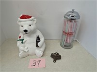 Coca Cola Polar Bear, Opener and Straw Holder