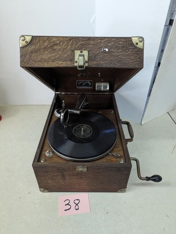 Victor Portable Record Player