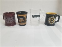 small lot of shot glasses