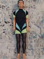 Ken Doll Barbie Ocean Friends Scuba With Color