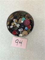 Old Tin of Buttons