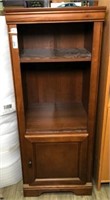 Slim Bookcase with Lower Door