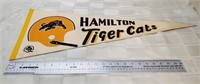 1970s Hamilton tiger cats one bar pennant