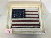 Framed Americana Flag