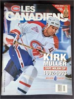 Les Canadiens magazine volume 8 #6 1992-93