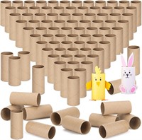Henoyso 300 Cardboard Tubes  1.57x3.35 Inch  Brown