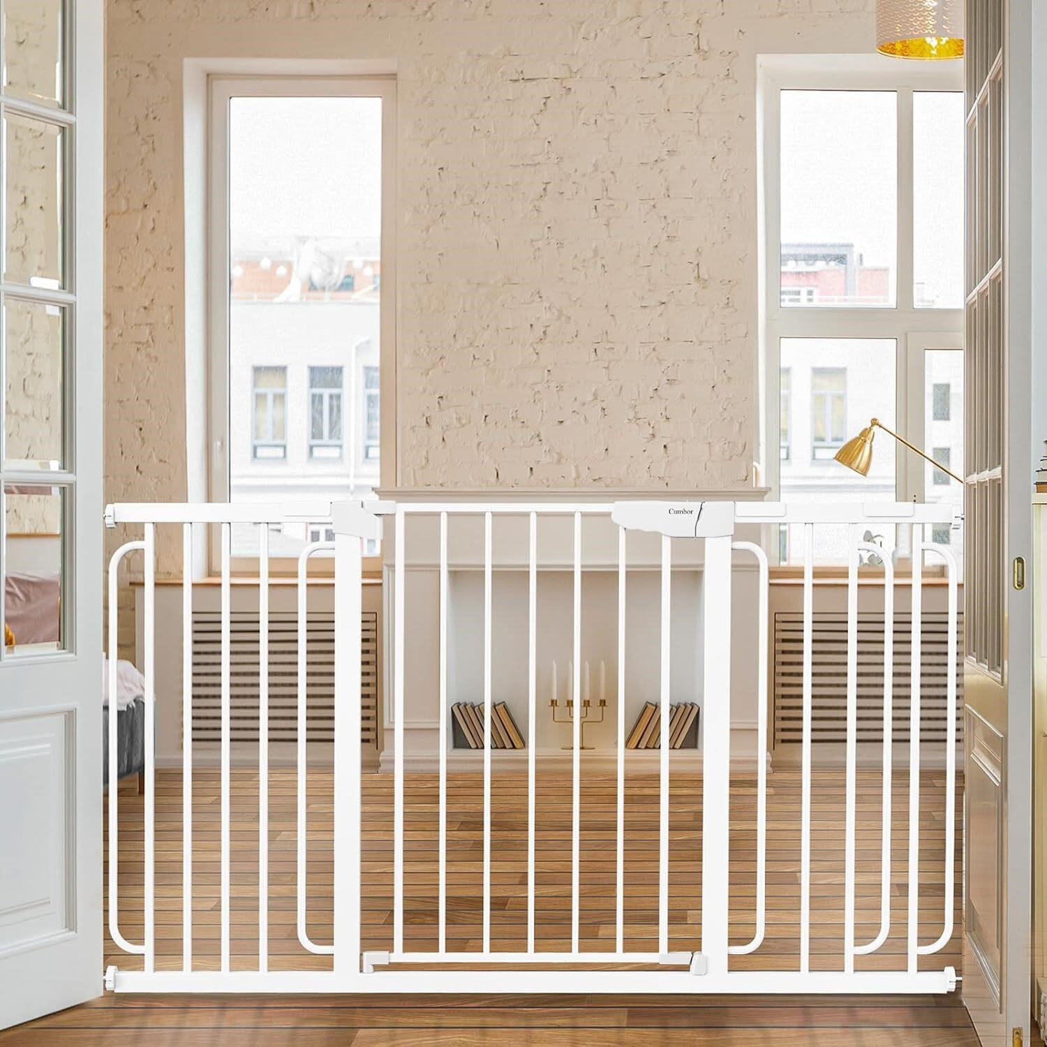 Cumbor 29.7-57 Baby/Dog Gate  White