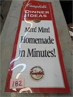 Campbell's Soup Advertising Banner