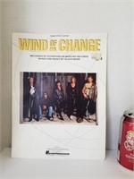 Scorpions Wind of Change vocals and music sheets