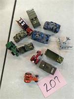 Toy Cars, Planes and Equipment