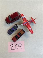 Toy Cars and Plane