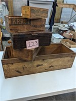 Wood Advertising Boxes